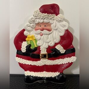 Fitz and Floyd Canape Plate "Gifts From Santa"
Wall Decor. Pre-Owned